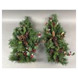 2 Door/Wall Wreaths- Vertical in Shape