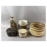 Vintage Handcrafted Stoneware & Studio Art Pottery