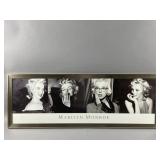 Framed Marilyn Monroe Collage Poster