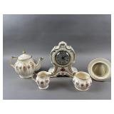 Sadler Porcelain Tea Set, Lenox Photo Frame & More