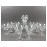 Vtg  Waterford Crystal Stemware "Eileen" Pattern