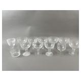Vintage Cut Crystal Champagne Coupes & More