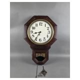C. F. Adams Antique Regulator Wall Clock
