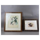 Framed/Signed Magnolia Print & Succulent Print