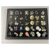 Assortment of Vtg Costume Jewelry, Brooches & More