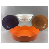 Bizzirri, Glasbake, & More Vtg Dishware