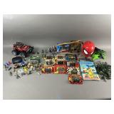 Racing Champions, Army Men, Spider Man Bank, Etc