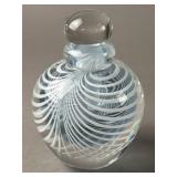 Signed Clarke Studios Art Glass Sculpture/