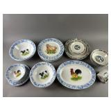 Vintage Country Barn & Gibson China Assortment