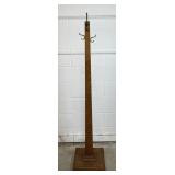 Vintage Wooden Coat Rack