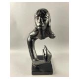 The Floating Woman Sculpture signed by Morfy