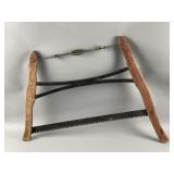 Antq/Vintage Wooden Buck Saw