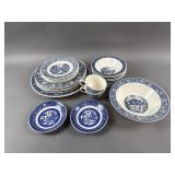 Homer Laughlin Shakespeare Country Blue China Set