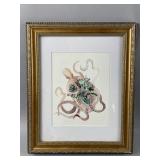 Framed Signed Watercolor Art Work