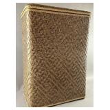 LeMont "Athena" Lidded Wicker Natural Hamper