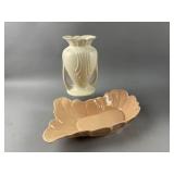 Vintage Hall Pottery Double-handed Vase & More