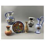 Signed Clay Pottery Navajo Nation Vase & More