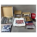 Bradford Exchange Trump Train Set, Flags & More