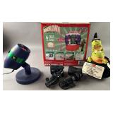 6ft. Inflatable, Spotlights, Laser & Funny Frogs