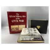 Vtg Books Civil War Ward/Burns/Burns & More