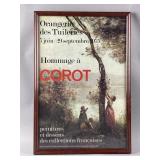 Original Vintage Exhibition Poster Hommage ï¿½ Corot