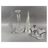 Signed Crystal Baccarat Angel, Lighters & More