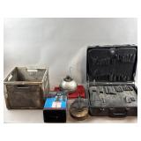 Craftsman Spray Gun, Vintage Pulley, Torch & More