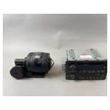 Delco GMC Car Radio & Vintage Speed Reducer Motor
