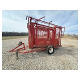 PALCO PORTABLE SQUEEZE CHUTE W/PALP CAGE