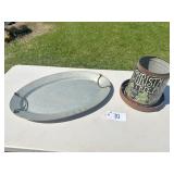 ANTIQUE CHRISTMAS DECOR & PLATTER
