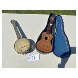 ANTIQUE THE GIBSON BANJO - HARMONY UKULELE