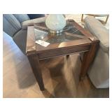 SIDE TABLE W/MARBLE TOP