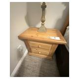 PINE BEDSIDE TABLE
