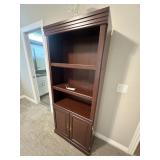 CHERRY WOOD BOOKSHELF
