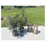 WOODEN TABLE DECOR - CHRISTMAS TREES