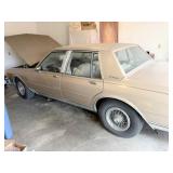 1986 CAPRICE CLASSIC BROUGHAM SEDAN