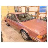 1986 BUICK CENTURY CUSTOM SEDAN