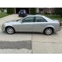 Silver 2003 Cadillac, model CTS