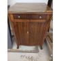 Vntg Wooden Record Cabinet