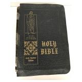 Vintage the holy Bible, damage to spine