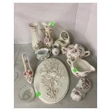 Floral Porcelain Items