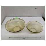 1930s Vntg Federal Glass Bowls