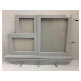 Picture Frame with Peg Hooks