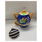 Teapot and Teabag Holder