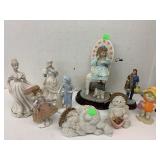 Vntg Figures, Kï¿½s Collection Victorian lady