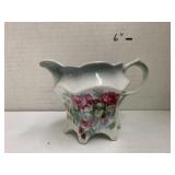 Rose Design Creamer Dish
