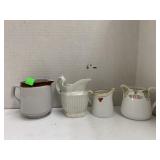 Stoneware Creamer Dish, Creamer Dishes