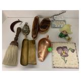 Misc, Copper Scoop, Homco Elf, Vntg Brush