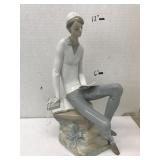Lladro Jewish boy reading
