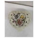 Heart Shaped Trinket Box